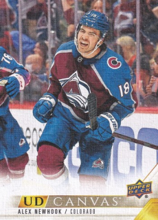 22-23 Upper Deck Series 1 - Alex NEWHOOK č. C23 UD Canvas