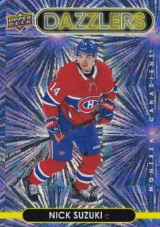 21-22 Upper Deck - Nick SUZUKI č. DZ-26 Dazzlers Purple