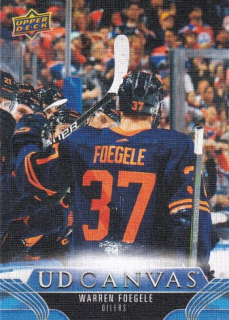 23-24 Upper Deck S1 - Warren FOEGELE č. C31 UD CANVAS