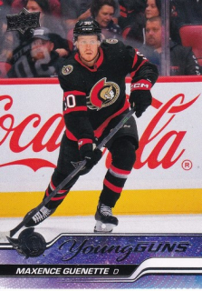 23-24 Upper Deck S2 - Maxence GUENETTE č. 455 YOUNG GUNS