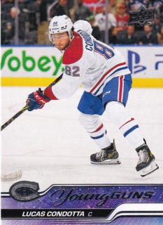 23-24 Upper Deck S2 - Lucas CONDOTTA č. 484 YOUNG GUNS