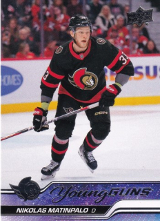 23-24 Upper Deck S2 - Nikolas MATINPALO č. 495 YOUNG GUNS