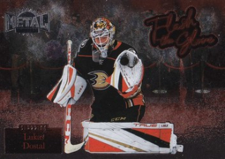 Lukáš DOSTÁL 22-23 Skybox Metal Universe FL-35 Flash the Glove