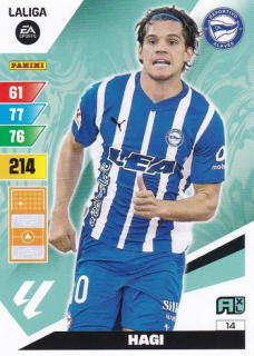 23-24 Panini LaLiga - HAGI č. 14