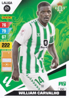 23-24 Panini LaLiga - WILLIAM CARVALHO č. 100