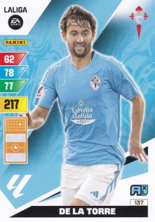 23-24 Panini LaLiga - DE LA TORRE č. 137