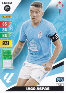 23-24 Panini LaLiga - IAGO ASPAS č. 141