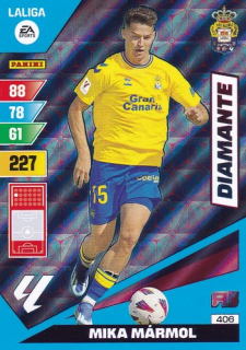 23-24 Panini LaLiga - MIKA MÁRMOL č. 406 Diamante