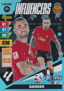 23-24 Panini LaLiga - DARDER č. 427 Influencers