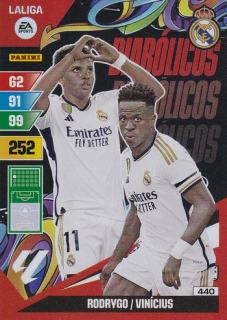 23-24 Panini LaLiga - RODRYGO/VINÍCIUS č. 440 