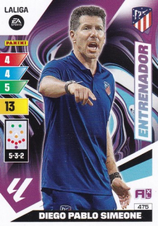 23-24 Panini LaLiga - DIEGO PABLO SIMEONE č. 475 Entrenador