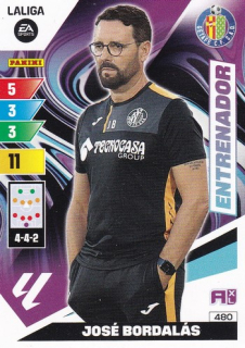 23-24 Panini LaLiga - JOSÉ BORDALÁS č. 480 Entrenador