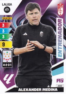 23-24 Panini LaLiga - ALEXANDER MEDINA č. 482 Entrenador