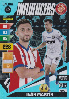 23-24 Panini LaLiga - IVÁN MARTÍN č. 502 Influencers