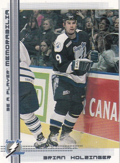 00-01 ITG BAP Memorabilia - Brian HOLZINGER č. 347