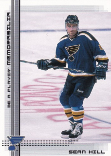 00-01 ITG BAP Memorabilia - Sean HILL č. 445