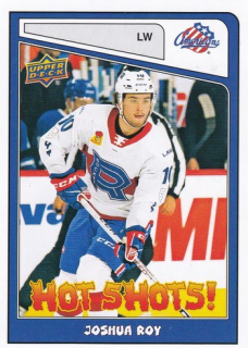 23-24 UD AHL - Joshua ROY č. HS-12 Hot Shots