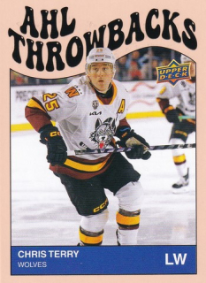 23-24 UD AHL - Chris TERRY č. TB-1 AHL Throwbacks