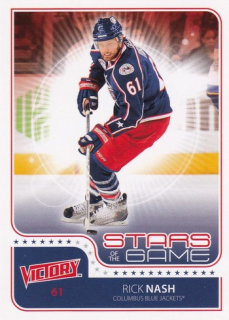 2011-12 Victory - Rick NASH č. SOG-RN Stars of the Game