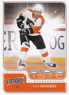 2011-12 Victory - Mike RICHARDS č. SOG-MR Stars of the Game