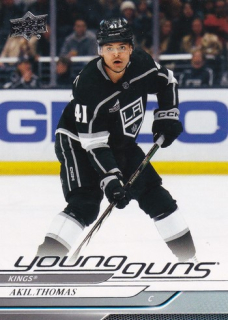24-25 UD S1 - Akil THOMAS č. 242 Young Guns