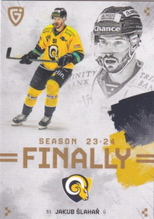 23-24 GC Finally Season - Jakub ŠLAHAŘ č. F-ZL5