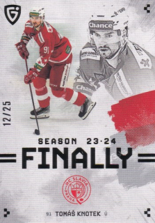 23-24 GC Finally Season - Tomáš KNOTEK č. F-SL2 Parallel x/25