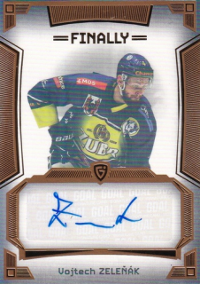 23-24 GC Finally Season - Vojtech ZELEŇÁK č. A-49 Autograph 11/20