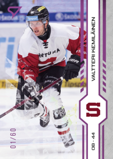 24-25 TELH - Valtteri KEMILÄINEN č. 040 Purple Iceberg x/60