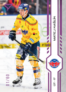 24-25 TELH - Matej KAŠLÍK č. 101 Purple Iceberg x/60