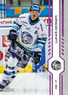 24-25 TELH - Lukáš DERNER č. 112 Purple Iceberg x/60