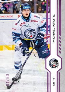 24-25 TELH - Michael KRUTIL č. 115 Purple Iceberg x/60