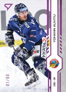 24-25 TELH - Yohann AUVITU č. 147 Purple Iceberg x/60