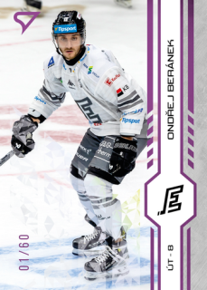 24-25 TELH - Ondřej BERÁNEK č. 190 Purple Iceberg x/60