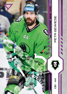 24-25 TELH - Petr GEWIESE č. 219 Purple Iceberg x/60