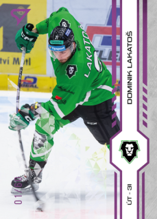 24-25 TELH - Dominik LAKATOŠ č. 230 Purple Iceberg x/60