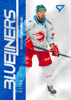 24-25 TELH - Richard NEDOMLEL č. BL-02 Blueliners Holo Ice x/85