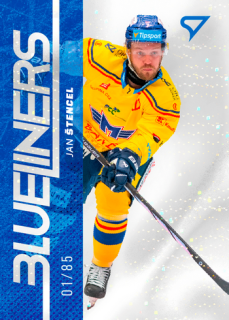 24-25 TELH - Jan ŠTENCEL č. BL-17 Blueliners Holo Ice x/85