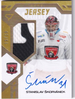 24-25 TELH - Stanislav ŠKORVÁNEK č. GJS-SS Game Jersey Auto 19/30
