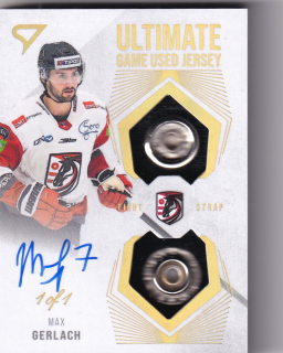 24-25 TIPOS - Max GERLACH č. UJ-MG Ultimate Game Used Jersey 1of1