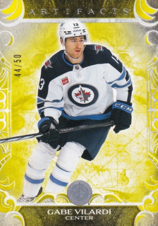 24-25 Artifacts - Gabe VILARDI č. 66 YELLOW x/50