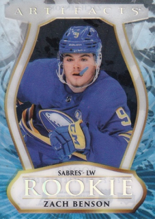 24-25 Artifacts - Zach BENSON č. 204 ROOKIE