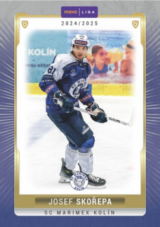 24-25 GOAL Cards - Josef SKOŘEPA č. KOL-12