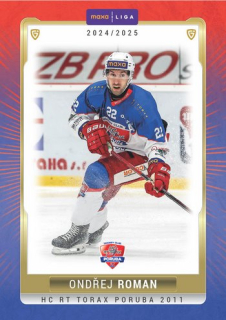 24-25 GOAL Cards - Ondřej ROMAN č. POR-14 Canvas 1of40