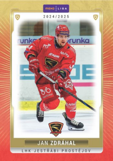24-25 GOAL Cards - Jan ZDRÁHAL č. PRO-06
