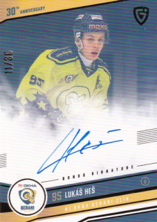 24-25 GOAL Cards - Lukáš HEŠ č. ZL-23 Auto 11/30