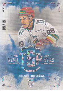 24-25 GOAL Cards - Zdeněk DOLEŽAL č. TOP-17 Statistics Parallel x/15