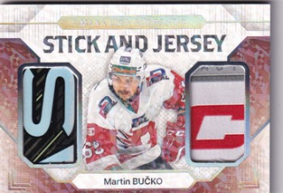 24-25 GOAL Cards - Martin BUČKO č. SJ-12 Stick and Jersey 5/5