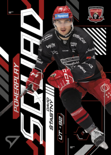 24-25 TELH - David ŠŤASTNÝ č. PS-53 Powerplay Squad