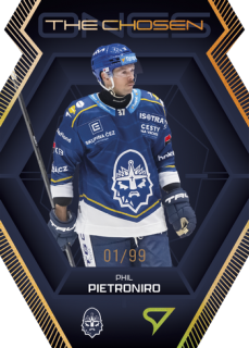 24-25 TELH - Phil PIETRONIRO č. CO-35 The Chosen Ones Gold x/99